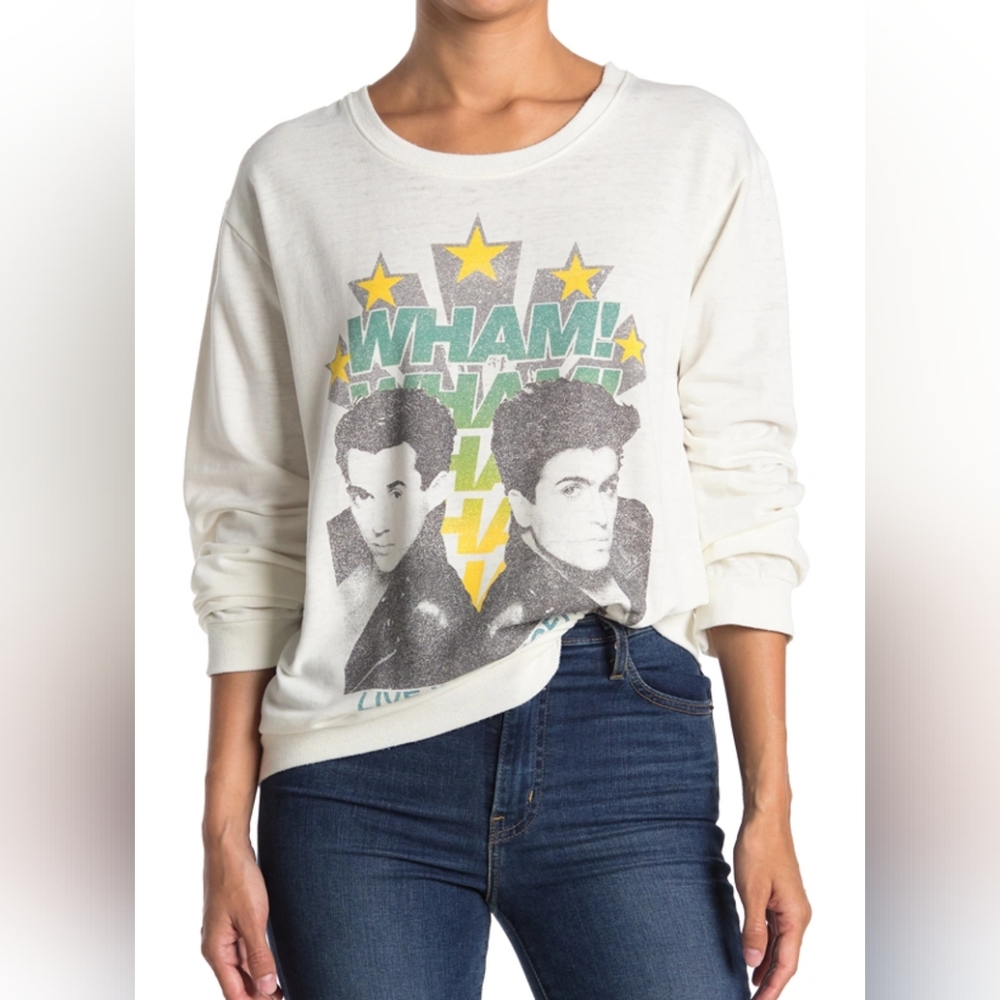 8. HTF Recycled Karma Wham Oversized Sweatshirt, Small, NWOT